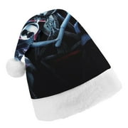 The Nightmare Before Christmas Christmas Hat for Adult And Kids Xmas Decor Ornaments Christmas New Year Festive Holiday Party Supplies Plush Santa Claus Hats
